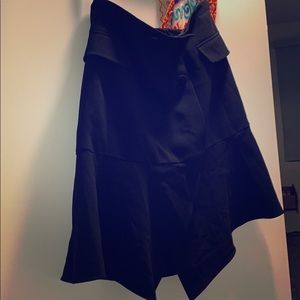 Karen Millen Women black velvet skirt  with tag